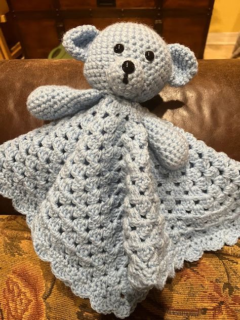 Vannoy Plain & Simple: My first LOVEY to crochet! Simple Lovey Crochet, Crochet Lovey Bernat Blanket Yarn, Star Lovey Crochet Pattern, Bear Lovey Crochet Pattern, Free Bear Lovey Crochet Pattern, Halloween Contacts, Baby Lovey, Family Cruise, The A Team