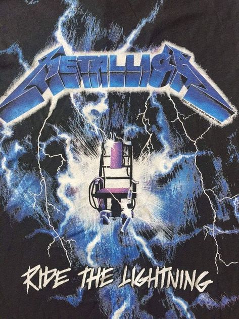 Metallica Ride The Lightning Poster, Metalica Ride The Lighting Wallpaper, Metallica Aesthetic Poster, Ride The Lightning Poster, Metallica Ride The Lightning Wallpaper, Ride The Lighting Metallica, Metallica Poster 80s, Metallica Poster Vintage, Metallica Prints