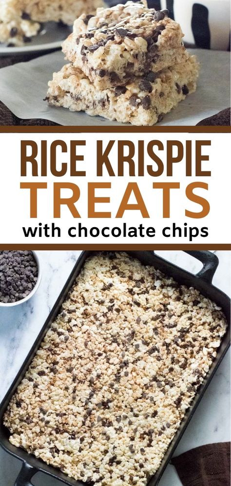 Rice Krispie Treat With Chocolate, Simple Rice Krispie Treats Recipe, Rice Krispie Treats Add Ins, Rice Krispie Treats With Other Cereal, Rice Krispie Treats Chocolate Chips, Rice Crispy Treats With Chocolate Chips, Chocolate Drizzle Rice Krispie Treats, Rice Crispy Chocolate Treats, Rice Krispy Dessert Ideas