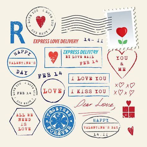 Valentine Stamps, Valentines Letter, Love Mail, Mail Stamp, Set Love, Tarot Card Readers, Spell Caster, Wedding Stamp, Letter Stamps