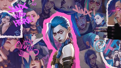 Arcane Tablet Wallpaper, Jinx Desktop Wallpaper Hd 1080p, Arcane Laptop Background, Jinx Laptop Wallpaper, Jinx Wallpaper Ipad, Jinx Pattern, Arcane Computer Wallpaper, Arcane Pc Wallpaper, Arcane Wallpaper Vi