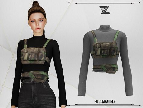 Sims 4 Cc Vest, Swat Outfit, Sims 4 Free Mods, Apocalypse Clothing, Army Outfit, Detective Outfit, Zombie Clothes, Police Outfit, Sims Medieval