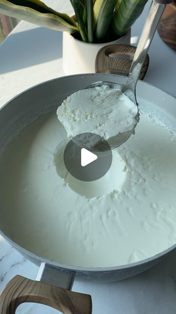 Bayan’s kitchen 🥣 on Instagram‎: "Homemade yogurt 🐮 (لبن) You’ll never buy yogurt again once you realize how easy it is to make at home!! If you follow these steps, you’ll have perfect yogurt every. Single. Time. 4L whole milk 2 tbs plain yogurt with “active bacterial cultures” Add all the milk to a large pot and heat it up on the stove, stirring constantly, just until it comes up to boil. At the first sign of boil, cut the heat. Reserve 1-2 ladles of the hot milk in a bowl and set aside How To Make Yogurt At Home, How To Make Yogurt, Yogurt Homemade, Yogurt Making, Homemade Yogurt Recipes, Making Yogurt, Homemade Corn Tortillas, Homemade Tortillas, Homemade Yogurt