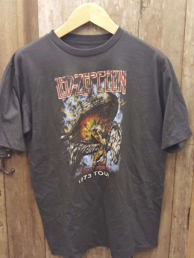 Band Tees - Vintage Band Shirts Led Zepplin Tshirt, Types Of Cotton Fabric, Vintage Band Shirts, Led Zeppelin T Shirt, Vintage Band T Shirts, Shirt Wrinkles, Vintage Band Tees, Band T Shirts, Vintage Rock