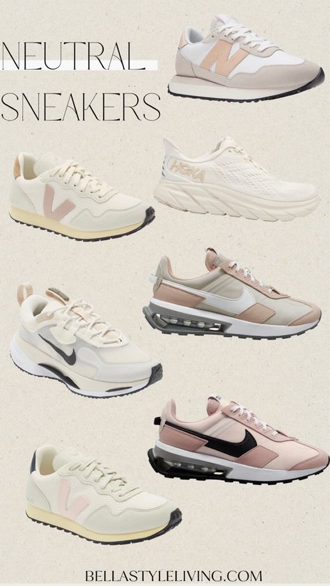 Athleisure Neutral Tennis Shoes, Hoka Shoes Woman, Neutral Sneakers, Fall Sneakers, Hoka Shoes, Athleisure Sneakers, Stylish Fall Outfits, Nordstrom Women, Hiking Sneakers