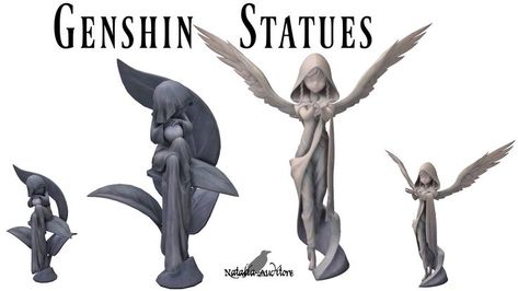 kusanali statue venti statue Barbatos Venti Statue, Sims 4 Cc Patreon, Cc Patreon, Sims Packs, Sims 4 Anime, Sims 4 Cc Folder, Sims 4 Cc Furniture, Sims 4 Collections, Sims 4 Build