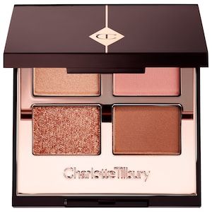 Luxury Eyeshadow Palette, Luxury Eyeshadow, Makeup Charlotte Tilbury, Taupe Pillow, Daytime Makeup, Charlotte Tilbury Makeup, Sephora Sale, Eyeshadow Quad, Neutral Eyeshadow Palette