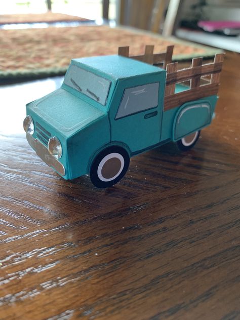 Kids Craft Work, Jam Packaging, Truck Diy, Cardboard Crafts Diy, Paper Car, Activities For Boys, Diy Doll Miniatures, Diy Paper Crafts Decoration, Mini Trucks