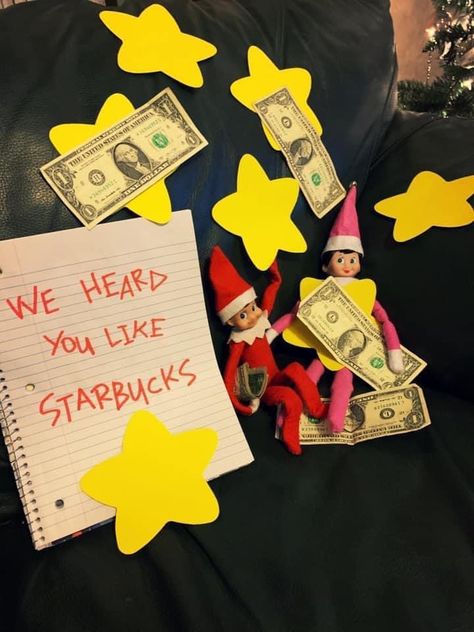 Elf Ideas Easy, Elf Funny, Elf Letters, Awesome Elf On The Shelf Ideas, Christmas Bucket, Favorite Christmas Songs, Elf Activities, Xmas Elf, Elf Antics