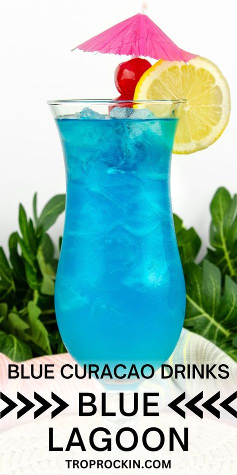 Blue Colored Cocktails, Blue Carico Drinks, Blue Tequila Drinks, Blue Curacao Drinks Easy, Blue Mixed Drinks Alcohol, Vodka And Blue Curacao Drinks, Blue Curacao Cocktails, Blue Raspberry Vodka Drinks, Blue Drinks Alcohol