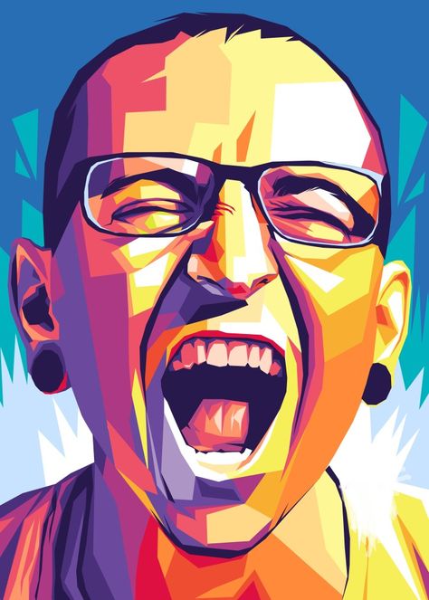 #wpap #vector #wpapmurah #wpapindonesia #karikatur #kadounik #art #kadowisuda #popart #karikaturmurah #wpapart #wpapdesign #vektor #wpapcommunity Chester Bennington Art, Barber Tattoo, Portraits Pop Art, Illustration Pop Art, Wpap Pop Art, Linking Park, Wpap Art, Monochromatic Art, Pop Art Illustration