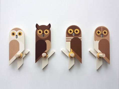 Wooden Wall Hooks, Wood Animal, Hook Design, Wooden Projects, Wooden Bird, Wooden Animals, Decor Minimalist, Wood Toys, Wooden Crafts