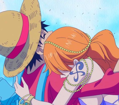 Nami X Luffy, Nami Luffy, Cool Pfps For Discord, Book Cover Art Design, One Piece Ep, Luffy Nami, Luffy X Nami, One Piece Photos, One Piece Crew