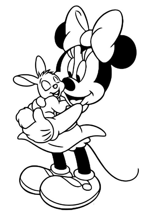 Mouse Coloring Pages, Silhouette Disney, Minnie Mouse Coloring Pages, Minnie Mouse Cartoons, Mickey Mouse Wallpaper Iphone, Minnie Mouse Images, Minnie Mouse Pictures, Bunny Coloring Pages, Mouse Color