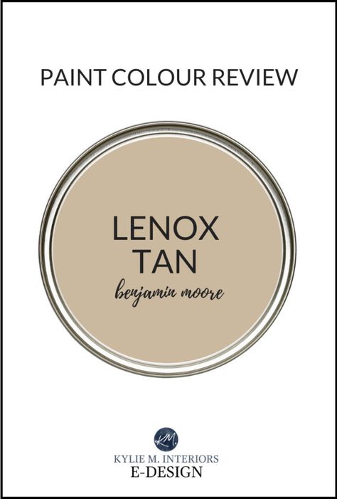 Benjamin Moore Lenox Tan: LRV, Undertones and a Little More While beige might not be a POPULAR paint colour right now, that doesn't mean it's not Benjamin Moore Lenox Tan, Camel Paint Color, Benjamin Moore Tan, Benjamin Moore Halo, Light Beige Paint Colors, Benjamin Moore Beige, Shaker Beige Benjamin Moore, Warm Beige Paint Colors, Shaker Beige