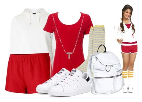 Highschool Musical Gabriella Outfits, Highschool Musical Outfits, High School Musical Outfits, School Gym Outfits, Vanessa Hudgens Dress, Gabriella High School Musical, High School Musical Costumes, Gabriela Montez, Disneybounding Ideas