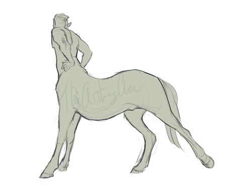 Centaur Drawing Reference, Drawing Centaurs, Pegasus Centaur, Centaur Poses Reference, Centaur Base, Centaur Deer, Centaur Anatomy, Centaur Character, Centaur Oc