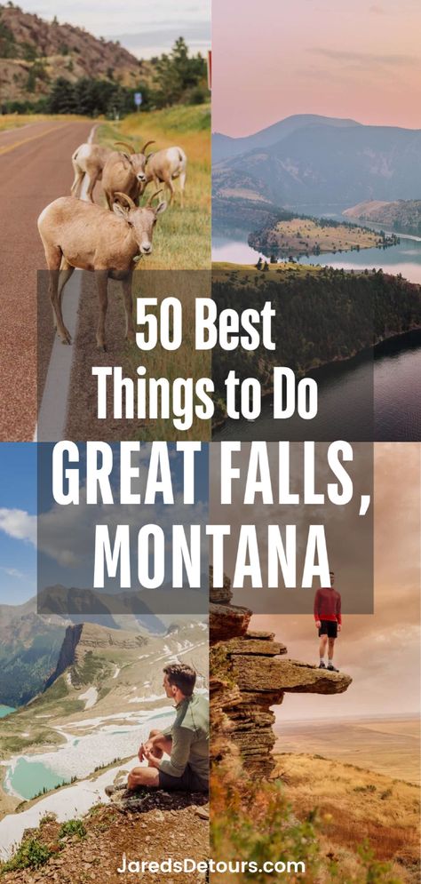 Discover the 50 best things to do in Great Falls, Montana! From restaurants and activities to great day trips, this Montana travel guide has it all. Check out our tips for an amazing adventure in Great Falls. What to do in Great Falls Montana, US destinations, US travel. Things To Do In Montana, Montana Travel Guide, West Yellowstone Montana, Great Falls Montana, Montana Vacation, Montana Travel, Fall Vacations, West Yellowstone, Fun Places To Go