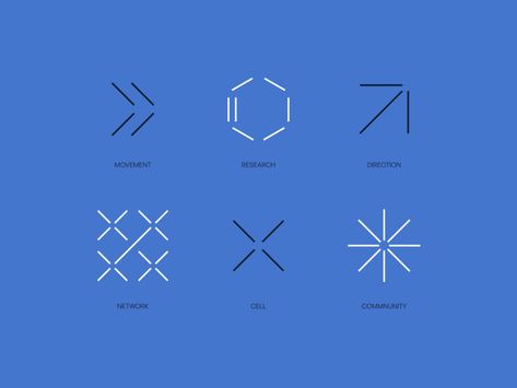 Amsterdam Chemistry Network - Icons by Gleb Podorozhnyy for Creative Mules on Dribbble