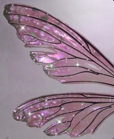 Pretty Fairy Wings, Pink Fairy Wings Aesthetic, Pink Wings Aesthetic, Barbie Wings, Maeve Aesthetic, Fairy Wings Pink, Fairy Wings Aesthetic, Pink Butterfly Wings, Flora Aesthetic