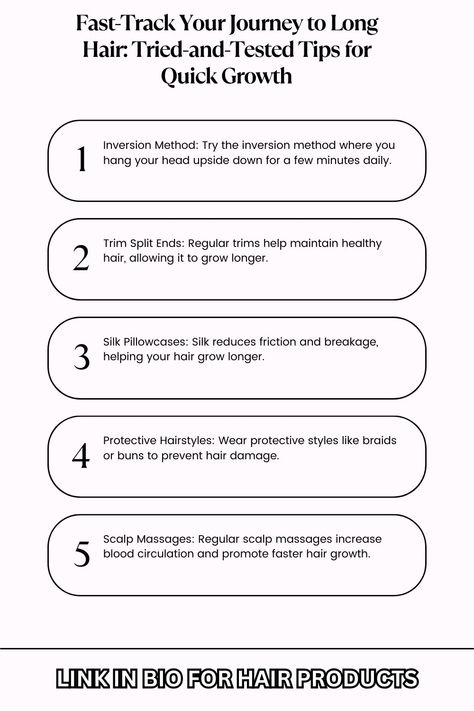 Ready to fast-track your way to long, luscious locks? Our tried-and-tested tips have helped countless people achieve their hair growth goals. From unique methods to essential habits, we're here to guide you on your journey to faster hair growth. No Phone In The Morning, Morning Routine No Phone, Hair Growth Goals, Inversion Method, Faster Hair Growth, Growth Goals, No Phone, Grow Long Hair, Hair Growth Faster