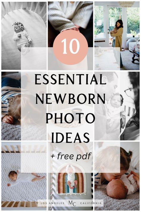 Prepare for your in-home newborn session with these 10 essential lifestyle newborn photography ideas, chosen by a Los Angeles newborn photographer! I’m sharing my top simple and unique newborn photoshoot ideas to capture those sweet early days. You won’t find any stiff posing or props here- all these newborn photo ideas take a documentary photography and candid photo approach. I offer baby photography and at home newborn photography in Los Angeles. Photography tips Older Newborn Photography, Newborn Photoshoot At Home, Lifestyle Photo Ideas, Newborn Photo Pose, Infant Photos, Newborn Photo Ideas, Candid Family Photography, Documentary Family Photography, Family Photos With Baby