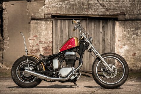 Savage Suzuki, Panhead Bobber, Virago Bobber, Shovelhead Bobber, Suzuki Savage, Honda Bobber, Old School Motorcycles, Custom Motorcycles Bobber, Sportster Bobber