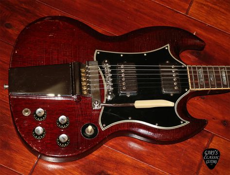 Gibson Sg Cherry Red, Cherry Red Guitar, Dream Guitar, Gibson Sg Standard, Red Guitar, Rare Guitars, Les Paul Jr, Gibson Guitar, Cool Electric Guitars