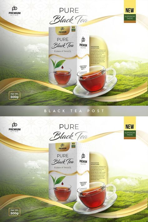 Tea Social Media Post, Tea Social Media, Soap Packaging Design, Premium Tea, Graphic Design Flyer, Creative Web Design, Tea Brands, Social Media Design Inspiration, Soap Packaging