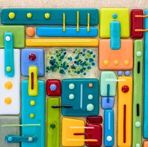 JoAnn Hovland on Instagram: "“mother board” - Private commission - Fused glass" Crushed Glass Art, Fused Glass Artist, Microwave Kiln, Fused Glass Wall Art, School Frame, Mother Board, Fused Glass Projects, Glass Fusion Ideas, Fused Glass Artwork