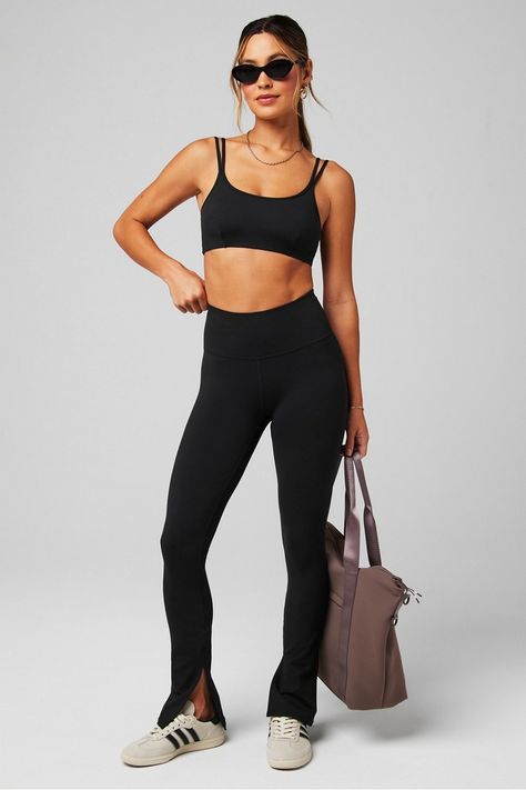 Inspire 2-Piece Outfit Fabletics black female Activewear >> Womens >> Outfits regular Fabletics Outfits, Black Swimsuit Outfit, Feminine Fitness, Gym Outfit Women, Workout Outfits For Women, Zumba Outfit, Female Activewear, Hourglass Fashion, Workout Shorts Women