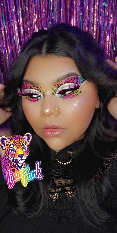 Lisa Frank Makeup, Lisa Frank, Makeup Ideas, Crown Jewelry, Crown, Makeup, Make Up, Make Up Ideas