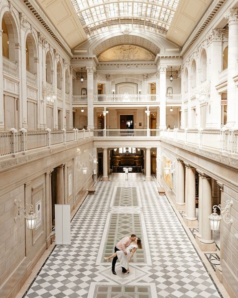 Guess who gets married in two days 😍🔥 THESE TWO! I can’t wait and what better time then to throw it back to one of my favorite engagement locations! 😍 Which, if anyone wants their session here - let’s do it!! See you both so soon!! 💍🤍 ct elopement photographer, ct engagement photographer, hartford city hall, engagement photos, engagement pictures, engagement session, engagement ring, elevator photo shoots, couples poses Hartford City Hall Engagement, Elevator Elopement Photos, Hartford City Hall Wedding, City Hall Engagement Photos, Hartford City Hall, Pictures Engagement, Throw It Back, Engagement Locations, Connecticut Wedding