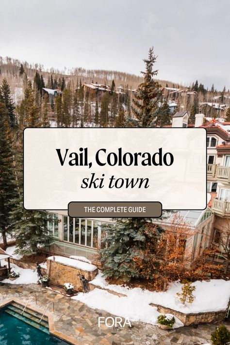 Four Seasons Vail, Ski Cocktails, Vail Colorado Winter, Travel Agent Career, Vail Skiing, Colorado Travel Guide, Colorado Ski, Colorado Winter, Vail Colorado