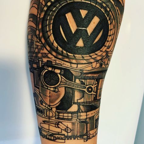 Volkswagen Tattoo, Vw Campervan Tattoo, Vw Tattoo Ideas, Vw Van Tattoo Ideas, Volkswagen Bus Tattoo, Volkswagen Tattoo Ideas, Vw Bus Tattoo Ideas, Vw Tattoo Ideas Logos, Vw Tattoo