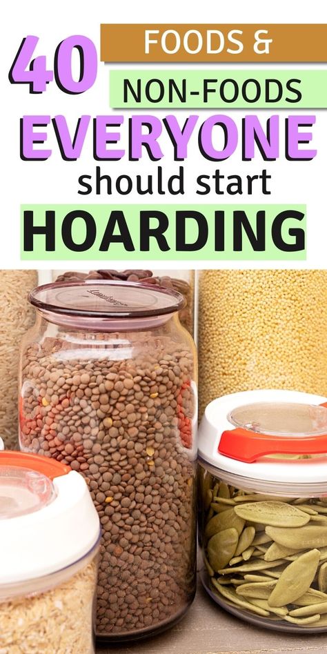 Stockpile List, Storing Food Long Term, Emergency Preparedness Food Storage, Survival Food Storage, Survival Skills Emergency Preparedness, Emergency Preparedness Food, Emergency Food Storage, Emergency Food Supply, Emergency Survival Kit