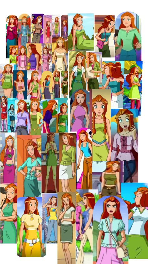 Total Spies Outfits, Totally Spies Outfits, Sam Totally Spies, Spies Outfits, Spy Cartoon, Spy Outfit, Fashion Things, Cartoon Tv Shows, Totally Spies