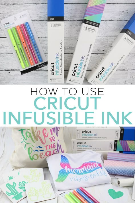 Learn how to use Cricut infusible ink! You can put this on everything from shirts to totebags to coasters and more! See our instructions to make sure your projects turn out! #cricut #cricutmade #madewithmichaels #infusibleink Infusible Ink Cricut, Lantern Ghost, Cricut Explore Air Projects, Cricut Help, How To Use Cricut, Cricut Supplies, Cricut Explore Projects, Ghost Lights, Projets Cricut