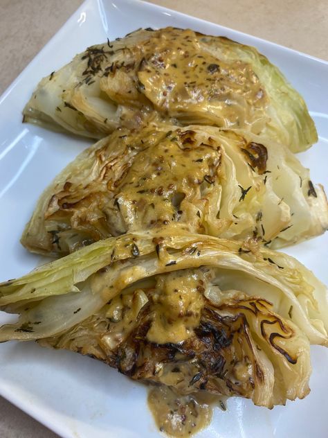 The Keto RN Braised Cabbage with Creamy Mustard Sauce — The Keto RN Mustard Cabbage, Veggie Keto, Creamy Mustard Sauce, Braised Cabbage, Bacon Wrapped Asparagus, Low Carb Sides, Low Carb Side Dishes, Low Carb Vegetables, Mustard Sauce