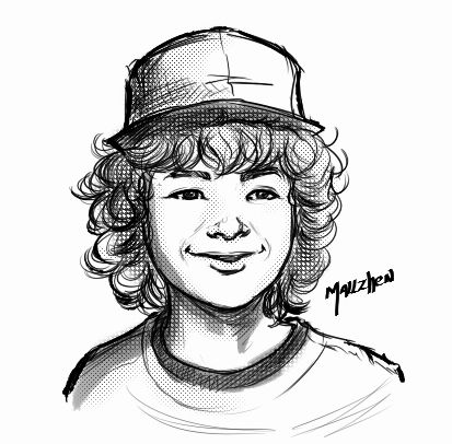 Dustin on Behance Stranger Things Dustin, Stranger Things Art, Stranger Things, Male Sketch, Illustrations, Drawings, Instagram, Art