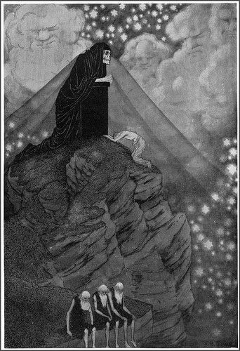 Sidney Sime - The Ultimate God (1906) | From Lord Dunsany's … | Flickr Sidney Sime, Lord Dunsany, Black And White Artist, Fantasy Writer, Fantasy Authors, English Artists, Black And White Illustration, God Illustrations, Featured Artist