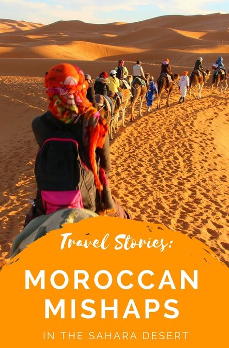 Being an experienced traveler doesn’t guarantee a flawless experience every time. What could go wrong in Morocco? Join me in a few of my Moroccan mishaps into the Sahara Desert! Desert Sahara, Morocco Tours, Desert Tour, Desert Travel, Ingrid Bergman, Morocco Travel, Sahara Desert, In The Desert, Africa Travel