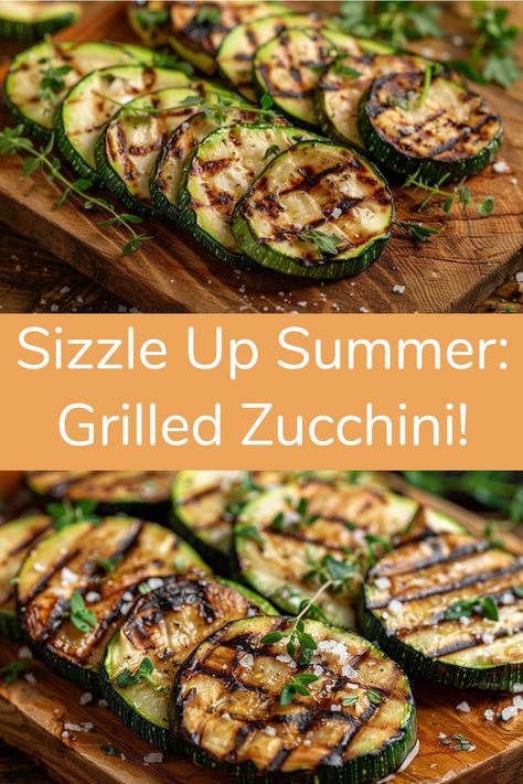 10-Minute Grilled Zucchini: A Quick & Healthy Side Dish Zucchini Recipes Grilled, Quick Healthy Side Dishes, Bbq Zucchini, Grill Zucchini, Cheesy Zucchini Bake, Grilled Zucchini Recipes, Grilled Squash, Easy Zucchini Recipes, Cookie Recipes Oatmeal Raisin