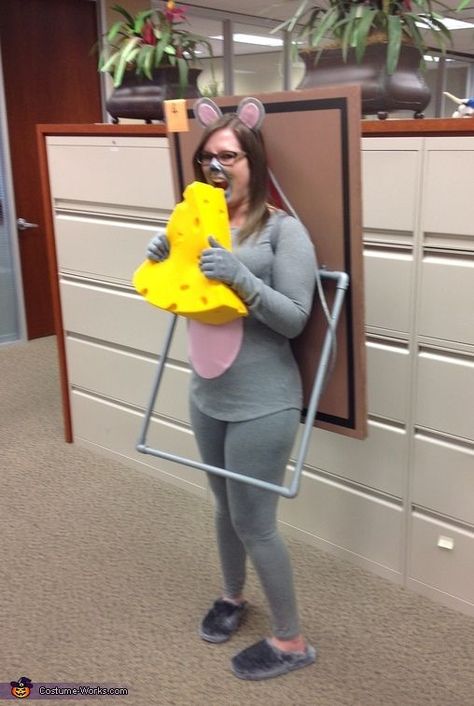 Mousetrap Costume - Halloween Costume Contest via @costume_works Mouse Costume Women, Operation Costume, Mice Costume, 2015 Halloween Costumes, Minion Halloween, Diy Ugly Christmas Sweater, Mouse Outfit, Diy Costumes Women, Homemade Costume