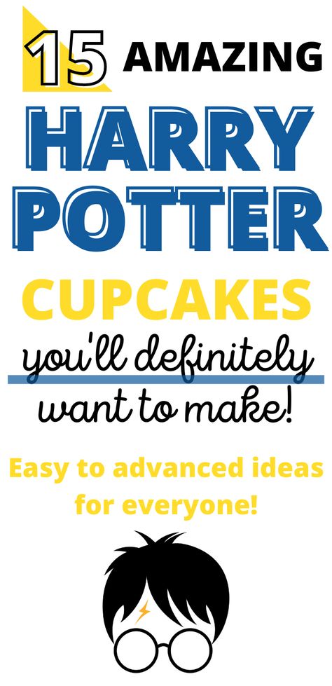 Harry Potter cupcakes Harry Potter Birthday Cupcake Ideas, Golden Snitch Cupcakes, Harry Potter Cupcake Ideas, Ravenclaw Cupcakes, Harry Potter Pull Apart Cupcakes, Hufflepuff Cupcakes, Harry Potter Cupcake Cake, Hedwig Cupcakes, Slytherin Cupcakes