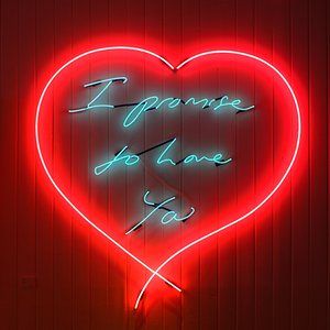 Tracey Emin, Neon Sign Art, Never Let Me Down, Practical Wedding, Art Shows, Wedding Event Design, Concept Board, Hallmark Cards, Sam Smith