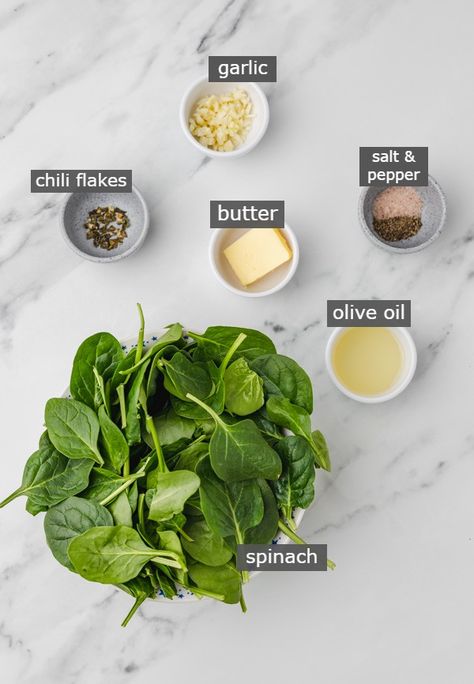 How To Sauté Spinach, Best Way To Cook Fresh Spinach, Spinach And Garlic Sauteed, Side Spinach Recipes, Easy Sauteed Spinach, Sautéed Spinach And Mushrooms, Garlic Spinach Sauteed, Sautéed Spinach Recipes, Sautéed Spinach With Garlic