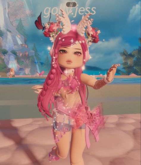 Pastel Alien Royale High, Magical Enchantress Skirt Royale High, Royale High Celebrity Look Alike, Royale High Halloween Outfits, Rh Hacks, Rh Outfits, Rh Fits, Princess Games, High Hair