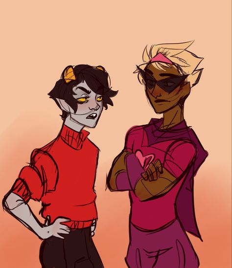 some kankri and dirk Homestuck, Deadpool, Fictional Characters, Quick Saves, Art