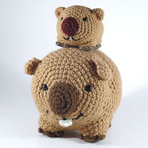 Free Pattern Friday: Mini Wombat Amigurumi https://icrochetthings.wordpress.com/2017/05/12/free-pattern-friday-mini-wombat-amigurumi/ Crocheted Gifts, Knitting Animals, Crochet Critters, Crocheted Amigurumi, Crocheted Animals, Mini Crochet, Crochet Things, Crochet Amigurumi Free, Knitted Animals